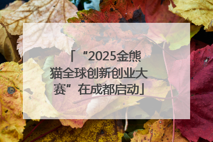 “2025金熊猫全球创新创业大赛”在成都启动