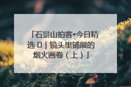 石景山拍客•今日精选 ㉓｜镜头里铺展的烟火画卷（上）