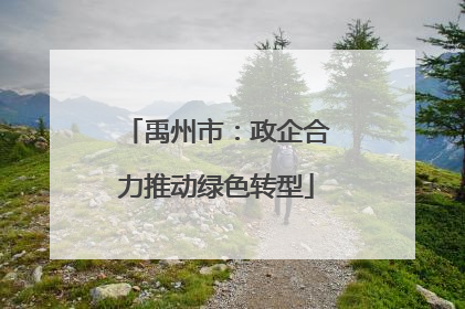 禹州市：政企合力推动绿色转型