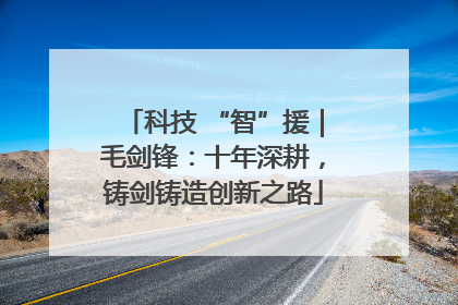 科技 “智”援｜毛剑锋：十年深耕，铸剑铸造创新之路