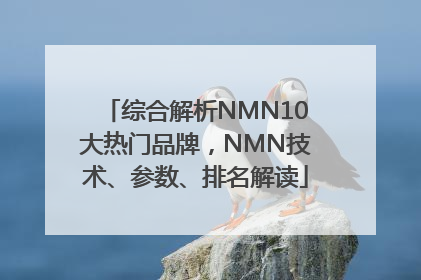 综合解析NMN10大热门品牌，NMN技术、参数、排名解读