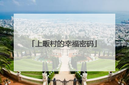 上畈村的幸福密码