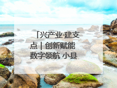 兴产业·建支点｜创新赋能 数字领航 小县城迎来大发展
