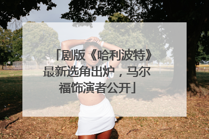 剧版《哈利波特》最新选角出炉，马尔福饰演者公开