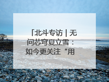 北斗专访｜无问芯穹夏立雪：如今更关注“用对芯片”而非“用贵芯片”
