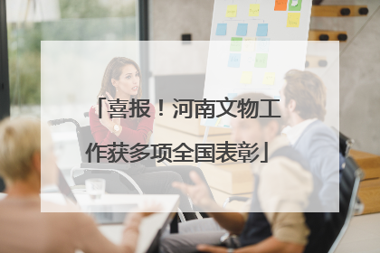 喜报！河南文物工作获多项全国表彰