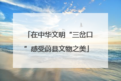 在中华文明“三岔口”感受蔚县文物之美