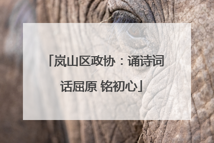 岚山区政协：诵诗词 话屈原 铭初心
