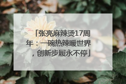 张亮麻辣烫17周年：一碗热辣暖世界，创新步履永不停