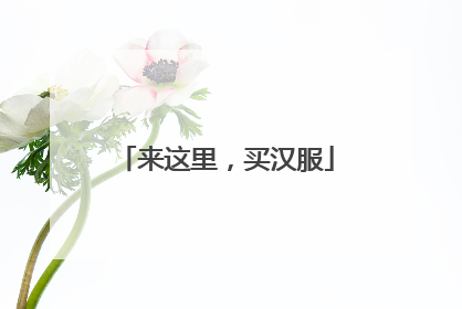 来这里，买汉服