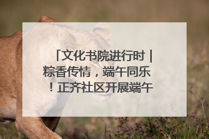 文化书院进行时｜粽香传情，端午同乐！正齐社区开展端午包粽子大赛