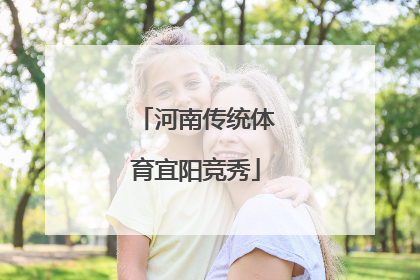 河南传统体育宜阳竞秀