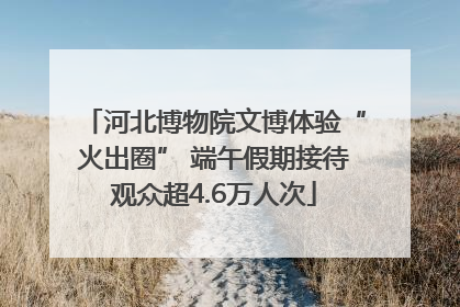 河北博物院文博体验“火出圈” 端午假期接待观众超4.6万人次
