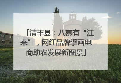 清丰县：八寨有“江来”，网红品牌擘画电商助农发展新图景
