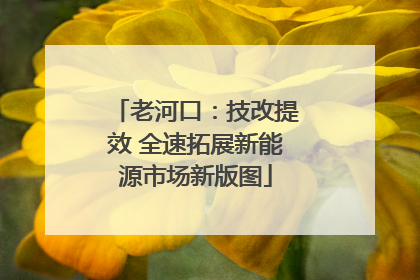 老河口：技改提效 全速拓展新能源市场新版图