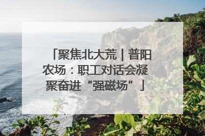 聚焦北大荒｜普阳农场：职工对话会凝聚奋进“强磁场”