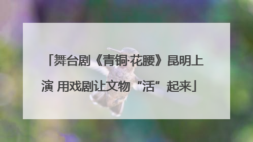 舞台剧《青铜·花腰》昆明上演 用戏剧让文物“活”起来
