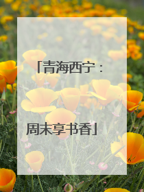 青海西宁：周末享书香