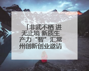 非武不栖 进无止境 新质生产力“智”汇常州创新创业邀请赛（武汉站）圆满举办