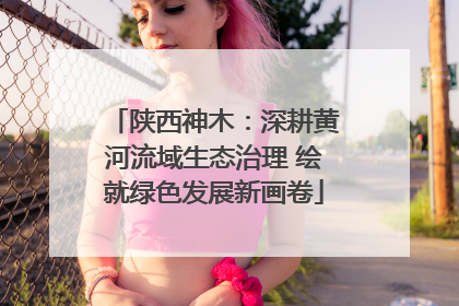 陕西神木：深耕黄河流域生态治理 绘就绿色发展新画卷