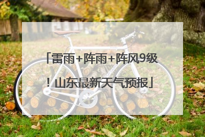 雷雨+阵雨+阵风9级！山东最新天气预报