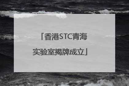 香港STC青海实验室揭牌成立