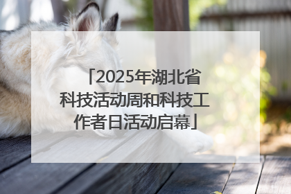 2025年湖北省科技活动周和科技工作者日活动启幕