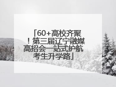 60+高校齐聚！第三届辽宁融媒高招会一站式护航考生升学路