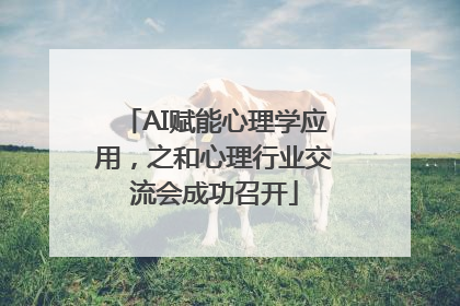 AI赋能心理学应用，之和心理行业交流会成功召开